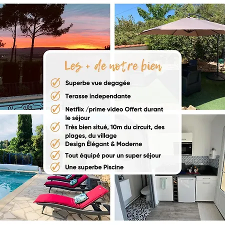 Apartment Dependance Neuve Entre Et Nature, Climatisee Avec Vue
